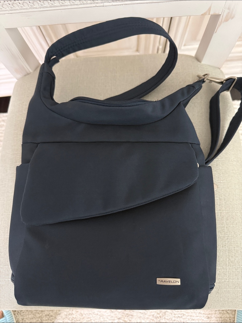 Travelon Navy Blue Crossbody Bag